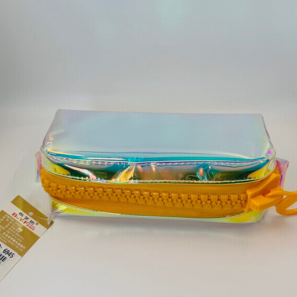 Holographic Zipper Pencil Pouch - Image 2