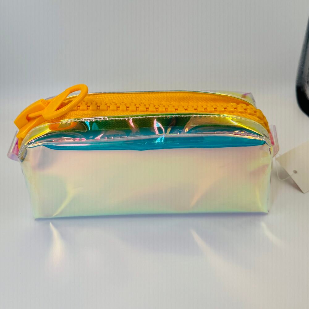 Holographic Zipper Pencil Pouch - Image 4