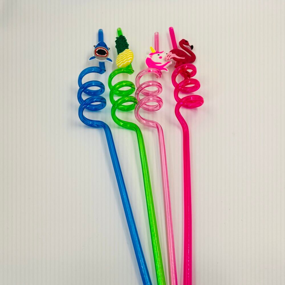 Fun Twist Character Straws Pack Of 4 - Image 4