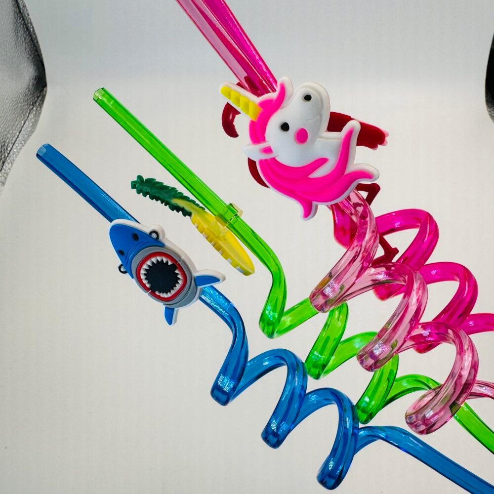 Fun Twist Character Straws Pack Of 4 - Image 5