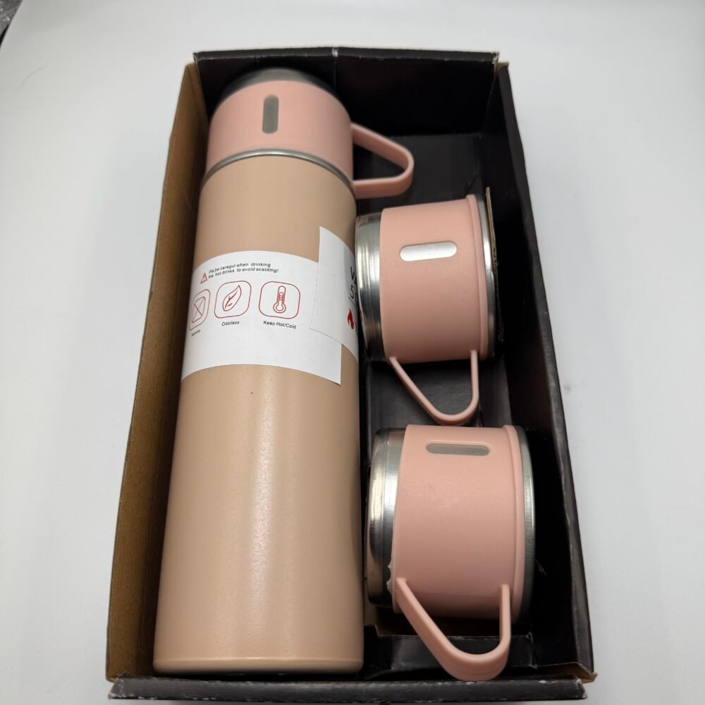 Vacuum Flask Set 500ml – Gift Pack - Image 2