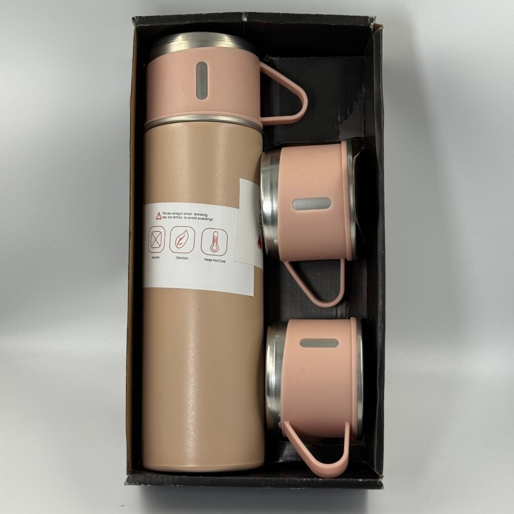 Vacuum Flask Set 500ml – Gift Pack - Image 3